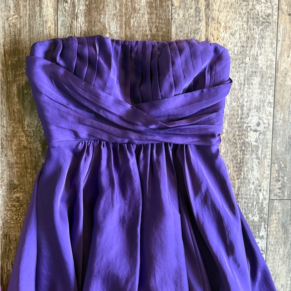 2 for $30 sale: The limited event purple strapless a line cocktail party dress - - Picture 2 of 5